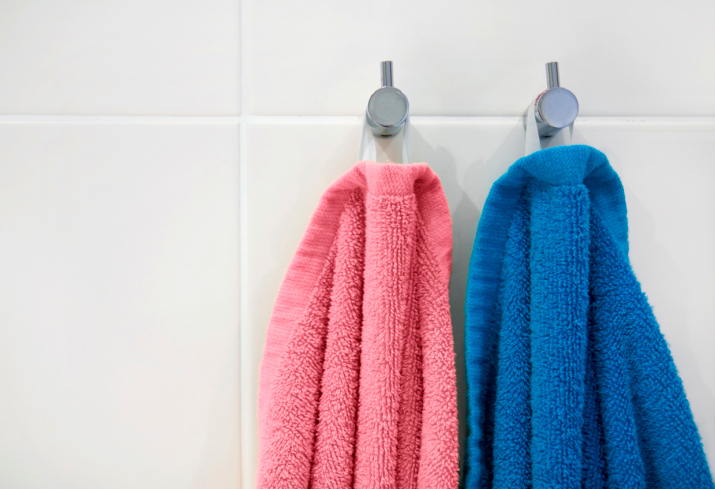 Pink-Blue-Towels