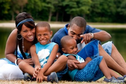 Image result for black couple with children